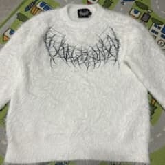 yxngbratz ヤンブラ YB Logo Knit White ニット - メルカリ