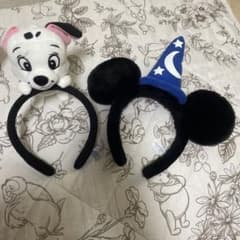 【2点まとめ】ディズニー カチューシャ ミッキー / 101匹わんちゃんのサムネイル