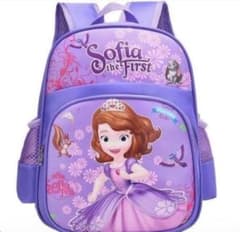 1回のみ使用 ソフィア キッズリュック プリンセス 通園 通学バッグ 軽量のサムネイル