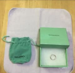 Tiffany ティファニー ナローリング　8号　箱付きのサムネイル