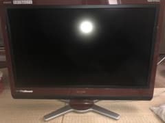 SHARP AQUOS 液晶テレビ　LC-32D30 2008年製のサムネイル