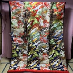 大幅値下げ早い者勝ち打掛 色打掛 正絹 西陣織 四季花 - メルカリ