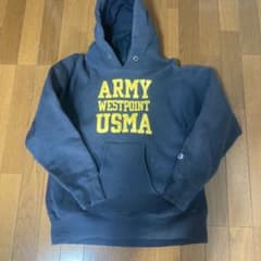 専用　チャンピオンchampionリバースウィーブパーカー単色タグusaarmyのサムネイル