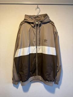 adidas originals フード トラックジャケット 2XL ブラウンのサムネイル