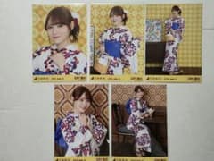 乃木坂46　田村真佑　生写真2026　浴衣5種コンプのサムネイル