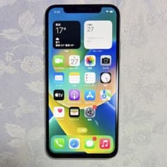 iPhone X 256GB シルバー SIMフリーのサムネイル
