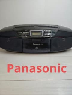 Panasonic RX-DT35 ポータブルラジカセ　ダブルデッキ　最終値下げ Panasonic RX-DT35 ポータブルラジカセ ダブルデッキ 最終値下げ
