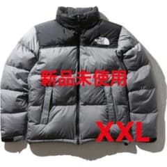 新品 ノースフェイス ヌプシ ダウンジャケット グレー XXLのサムネイル