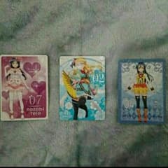 ラブライブ ラブカ３枚セットのサムネイル
