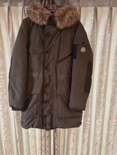 MONCLER AUGUSTIN ダウンジャケット カーキ サイズ3 - メルカリ