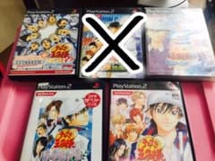 PS2 テニスの王子様4本セットのサムネイル