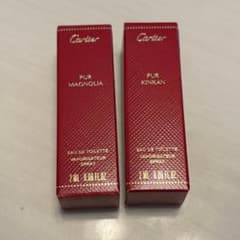 新品未使用Cartier 2本 サンプル 香水 カルティエ - メルカリ