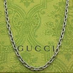 美品】GUCCI テクスチャードチェーン アラベスク Ag925 45cm - メルカリ