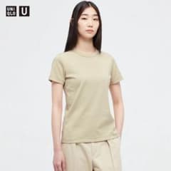クルーネックTシャツ　UNIQLO レディースTシャツのサムネイル