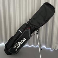 Titleist タイトリスト　キャディバッグ ゴルフ　スタンド　自立　黒　赤 Titleist タイトリスト キャディバッグ ゴルフ スタンド 自立 黒 赤