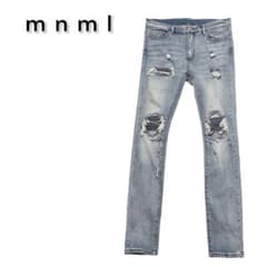 mnml デニム eyden着用 X162 スキニー ジーンズ ストレッチ 34 mnml デニム eyden着用 X162 スキニー ジーンズ ストレッチ 34 - メルカリ