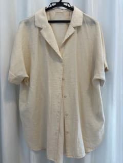 接触冷感・洗える シアーカイキンBIGシャツ apartby lowrysのサムネイル