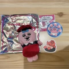 おぱんちゅうさぎ　スシロー　コラボ限定　マスコット　ステッカー　ピックのサムネイル