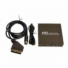 MSXケーブル付】SCART to HDMI変換器 RGB出力 アップスキャン - メルカリ