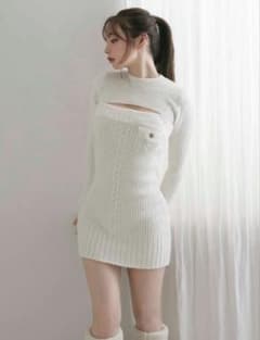 andmary hug knit set dressのサムネイル