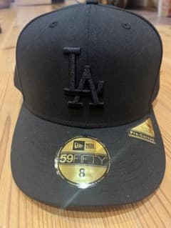New Era 59FIFTY LA ブラック キャップ サイズ8のサムネイル