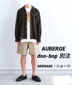 【別注】AUBERGE　ショートパンツ　maatee&sons a.presse 別注】AUBERGE ショートパンツ maatee&sons a.presse - メルカリ