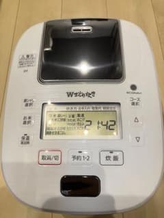 パナソニック 可変圧力IHジャー炊飯器 SR-PW109 説明書付き - メルカリ