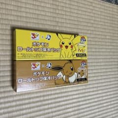 포켓몬 롤탑 보냉 백 피카츄 이브이 2종류