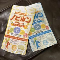 ノビルン ラムネ、パイナップル ノビルン パイナップル味・ラムネ味 30粒入り - メルカリ