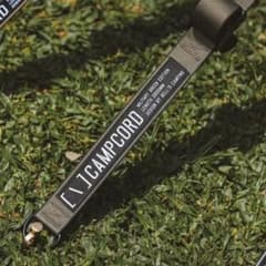 CAMPCORD 機能ガイロープ 台湾ガレージ アーミーグリーン 4本2セット