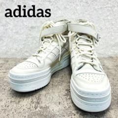 adidas TRIPLE PLATFORUM HI 25.5cm 厚底 白 - メルカリ