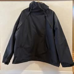 kan 3LAYER BIG ANORAK マウンテンパーカー 黒　Lのサムネイル