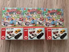 ハッピーセットトミカ DVDセットはしご付消防車ハンバーガーカーパトロールカーのサムネイル