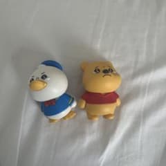 ディズニー ガチャガチャなかないもんシリーズ プーさん、ドナルドダックのサムネイル