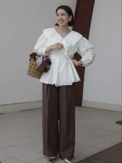 新品 ohga カシュクールブラウス - メルカリ