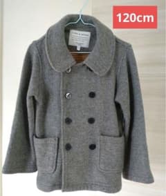 【美品】URBAN RESEARCH DOORS ピーコート 120cm グレー