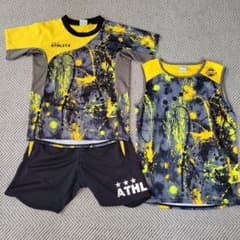 ATHLETA 3点セット 140サイズ　中古　美品　アスレタのサムネイル