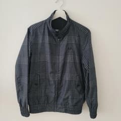FRED PERRY リバーシブルジャケット　チェック柄 黒/ピンクのサムネイル