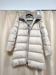美品】Herno ファーフード付きピンクベージュダウン - メルカリ