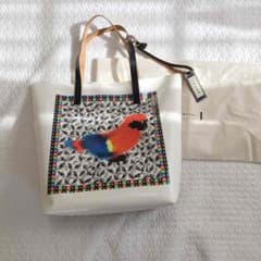 はなまる様 MARNI:pvcトートバッグ オウム ストライプ柄 マルニのサムネイル