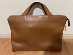 トライオンTRIONのブリーフバッグブラウン中古のサムネイル