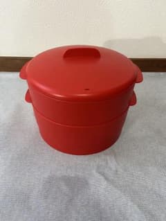 タッパーウェア スチームイット 二段蒸し器 フライパン用 簡単せいろ タッパーウェア スチームイット 二段蒸し器 フライパン用 簡単せいろ