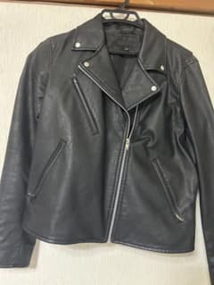 ブラックレザージャケットのサムネイル