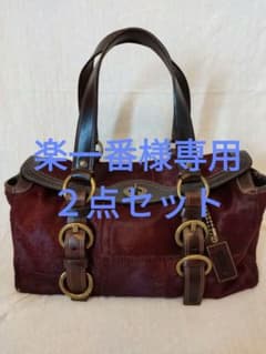 COACHハンドバッグ＋SEE BY CHLOEラムレザーバッグのサムネイル
