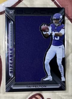 2025 Panini Black Tai Felton ビックジャージ RCのサムネイル