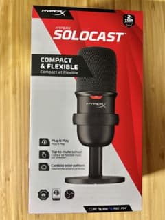 hyperx solocast コンデンサーマイクのサムネイル