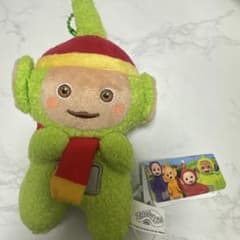 テレタビーズ　デフォルメ冬のおめかしマスコットキーホルダー