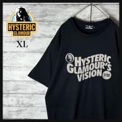 3631M【美品・XL】ヒステリックグラマー☆ヒスガール ロゴ Tシャツ