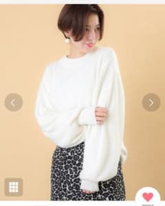 フーズフーチコ フォックスクルーネックプルオーバーのサムネイル