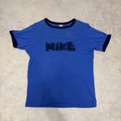 90s NIKE ゴツナイキ リンガーTシャツ ブロックロゴ 90s NIKE ゴツナイキ リンガーTシャツ ブロックロゴ - メルカリ